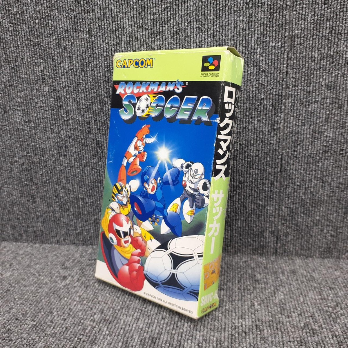 MEGAMAN SOCCER（ロックマンズサッカー）　スーパーアダプター付き MEGAMAN SOCCER（ロックマンズサッカー） スーパーアダプター付き