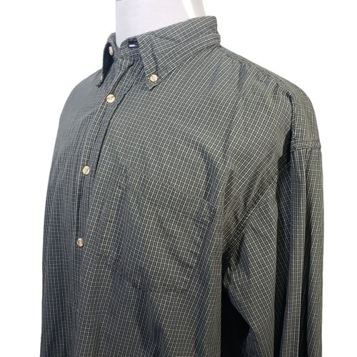 Wrangler Casual Shirt Mens Size XL Green Plaid Button Up Pocket Long Sleeve - Picture 6 of 9