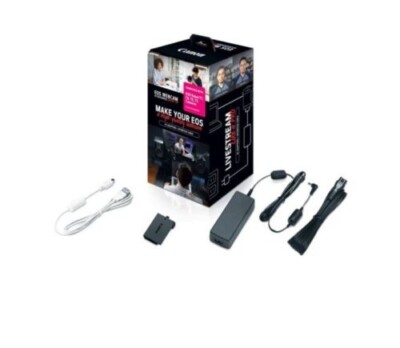 Canon EOS Webcam Accessories Starter Kit for EOS Rebel T7 T6 T5 T3 7875A011