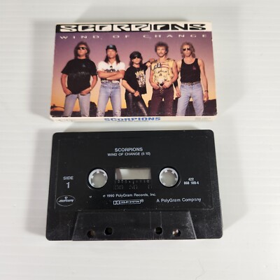 Scorpions Wind Of Change Cassette Single Money And Fame 1991 Cassingle