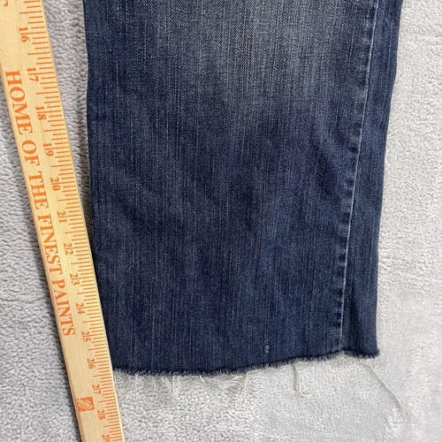 Lucky Brand Jeans Men 32X26.5* Western Holster Denim Blue Made In USA VTG - Picture 8 of 11