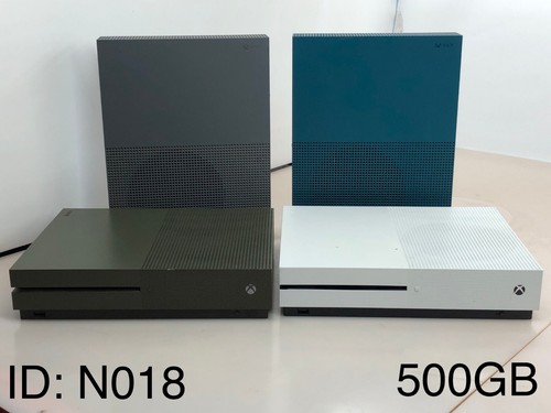 Microsoft Xbox One S console Model 1681 with HDMI & Power Cord *NO ACCESSORIES - Picture 7 of 9