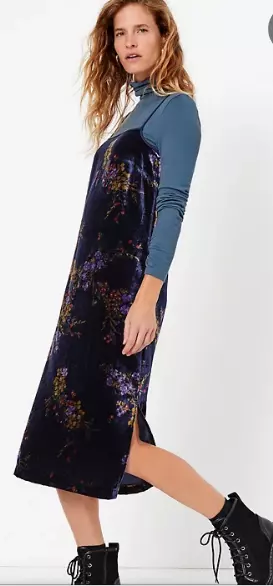 M&s clearance velvet dress