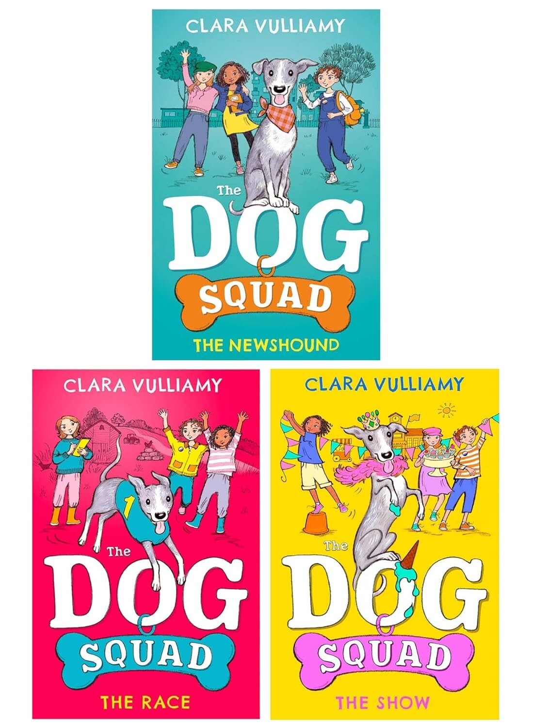 Harpercollins Publishers The Dog Squad Series By Clara Vulliamy 3 Books Collection Set - Ages 7-11 - Paperback - Image 2