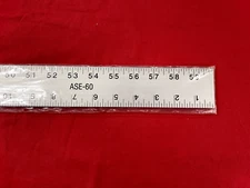 Starrett ASE-60 Rule Straight Edge, 60" Aluminum  IN STOCK