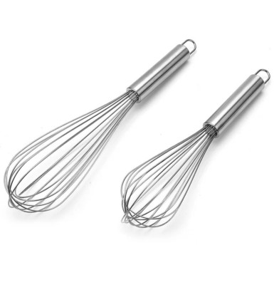 Edelstahl Hand Schneebesen Mixer Ballon Ei Milch Schläger Küche Kochen Werkzeug