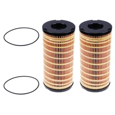 2x Fuel Filter 1R-1804 for Caterpillar C4.4 3054C 3054E 312D2 320D2 416 420 432