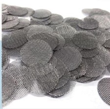 Pfeifensieb Shisha Sieb Pfeife Bong Siebchen 20mm, 20/50/100/500 St&uuml;ck (Silber)