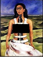 Frida Kahlo - Broken Column-  Poster 20x16