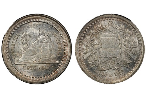 1880 Japan Silver Yen. Meiji year 13, NGC AU55. Scarcer date