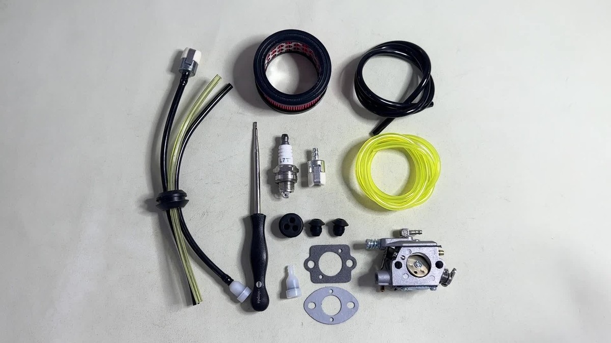 Carburetor Fuel Line Kit For Walbro WT-594-1 Echo CS-510 & CS-520