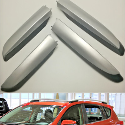 ABS Roof Rack Bar Rail End Replacement Cover Shell For TOYOTA RAV4 XA40 ...