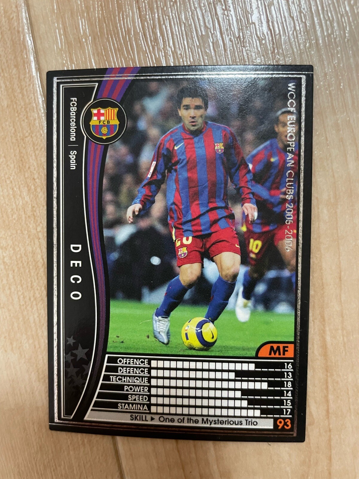 WCCF 2005-2006 287 メッシ スケルトン 英語版 WCCF 2005-2006 287