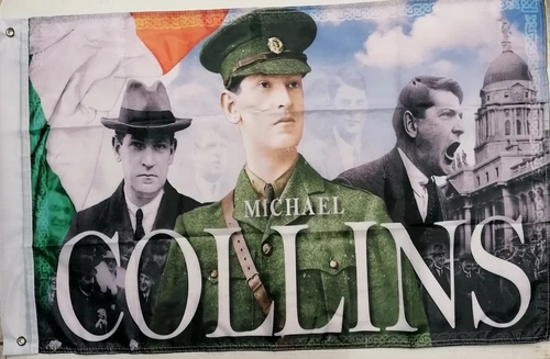 Michael Collins Irish Republican flag 3ft x 2ft.