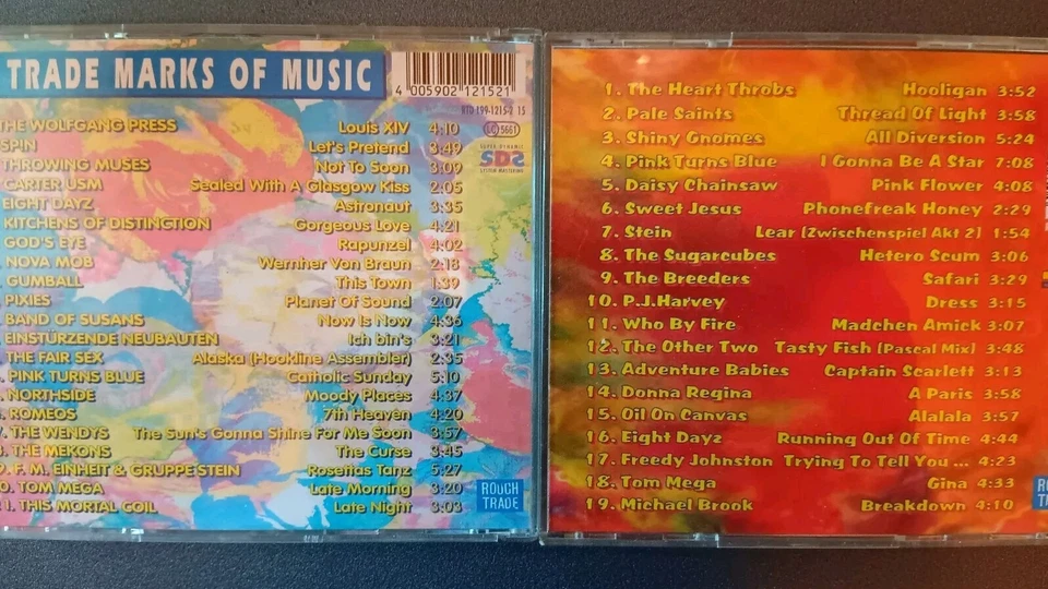 Various – Rough Trade - Music For The 90's • Volume 3&4 - CD - Zustand sehr gut - Bild 2 von 2