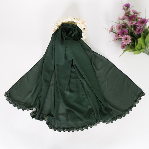 Muslim Islamic Women Long Hijab Headscarf Wrap Shawl Turban Chiffon Scarf Stoles - Picture 49 of 70