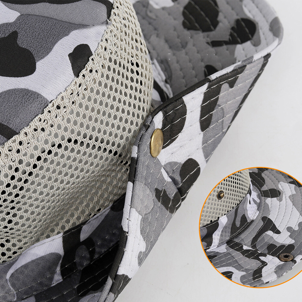 APL Bucket Cap Parasole Asciugatura Rapida Cappello Camouflage Cappellini Pesca Escursionismo 18