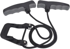 Compound Bow Crossbow Rope Cocking Device Pull Aid 4-Finger Silicone Wrapped Han