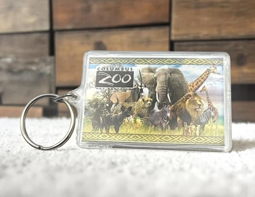Columbus Zoo and Aquarium Keychain The Wilds Ohio Wildlife Park