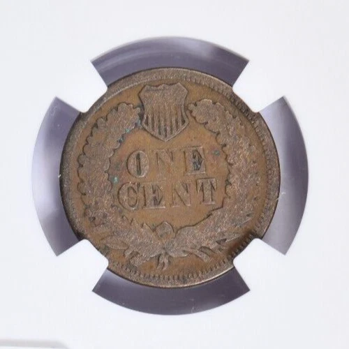 1869 INDIAN HEAD CENT ~ FRESH SLAB HOLDER ~ NGC VG 8! - Image 4 of 4