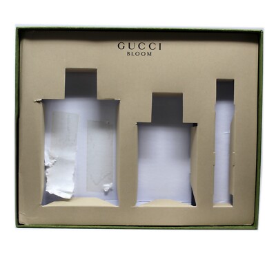 GUCCI BLOOM 3 PIECE GIFT SET EAU DE PARFUM SPRAY 100 ML/3.3 FL.OZ