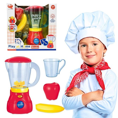 Kinder Pretend Play Küche Mixer Mahlwerk Geräte mit Pretend Zubehör Spielzeug - Bild 2 von 9