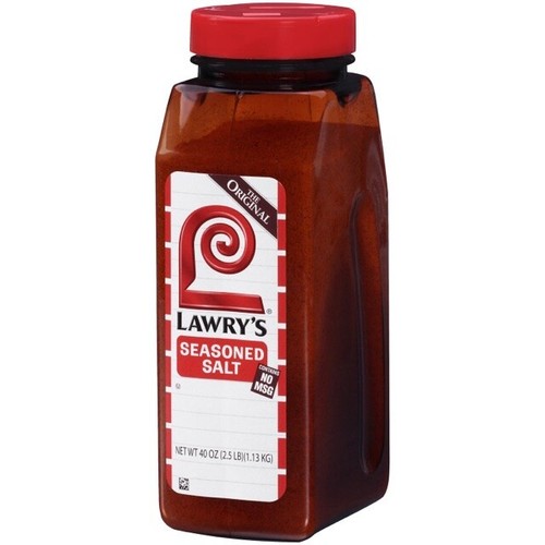 2-Pack of 40 oz LAWRYS Seasoned Salt For Chicken, Seafood, Meat or Salad - Picture 3 of 4