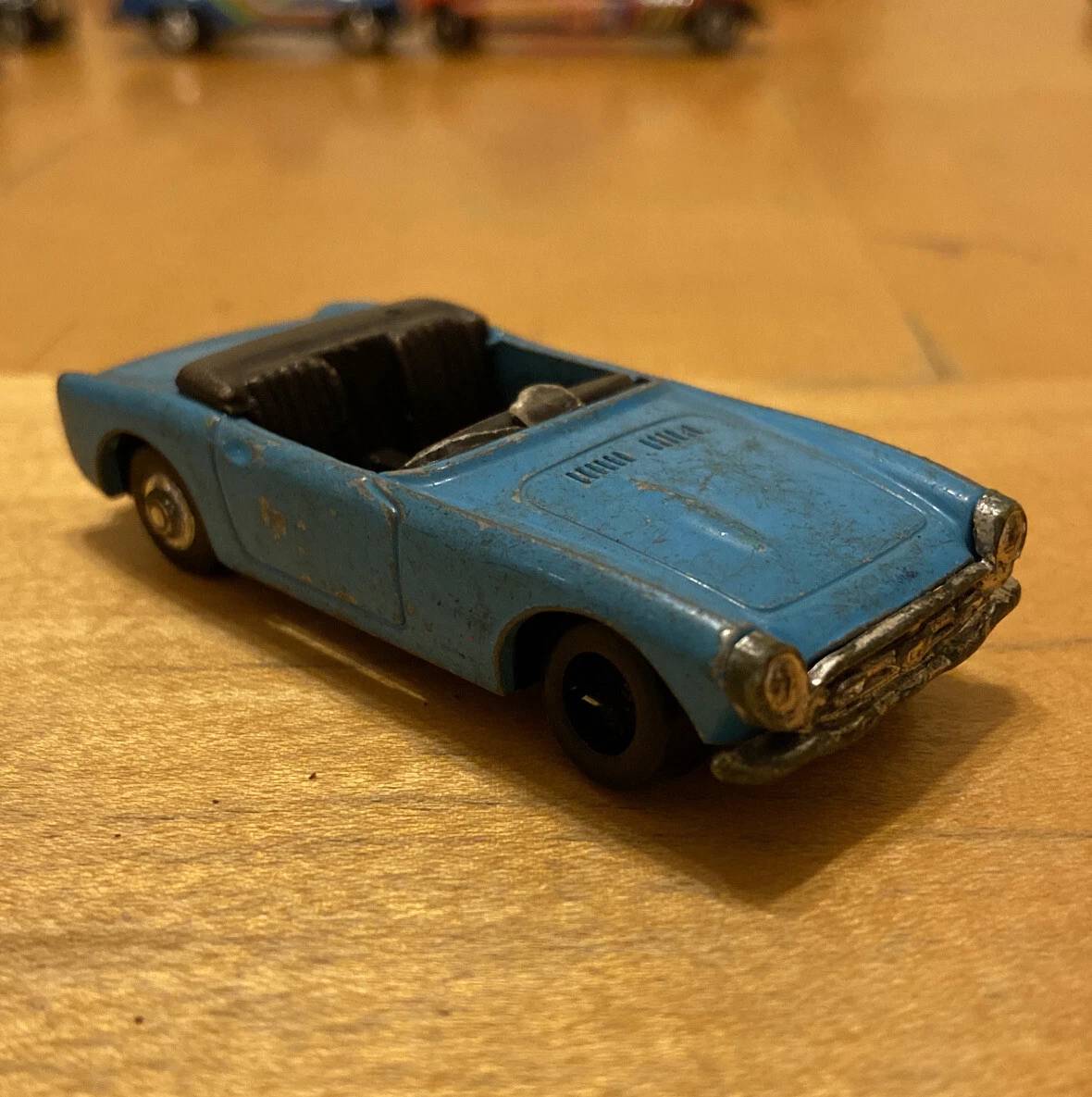 Vintage PLAYART PEELERS FASTWHEELS HONDA S800 Rare Baby Blue Original Old Car ++