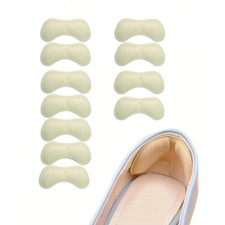 5 Pairs Soft Foam Shoe Insole Heel Pad Cushion for Back Heel Inserts Insoles