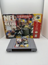 Nintendo 64 N64 NFL Quarterback Club 98 Complete Box  Game No Manual Tested