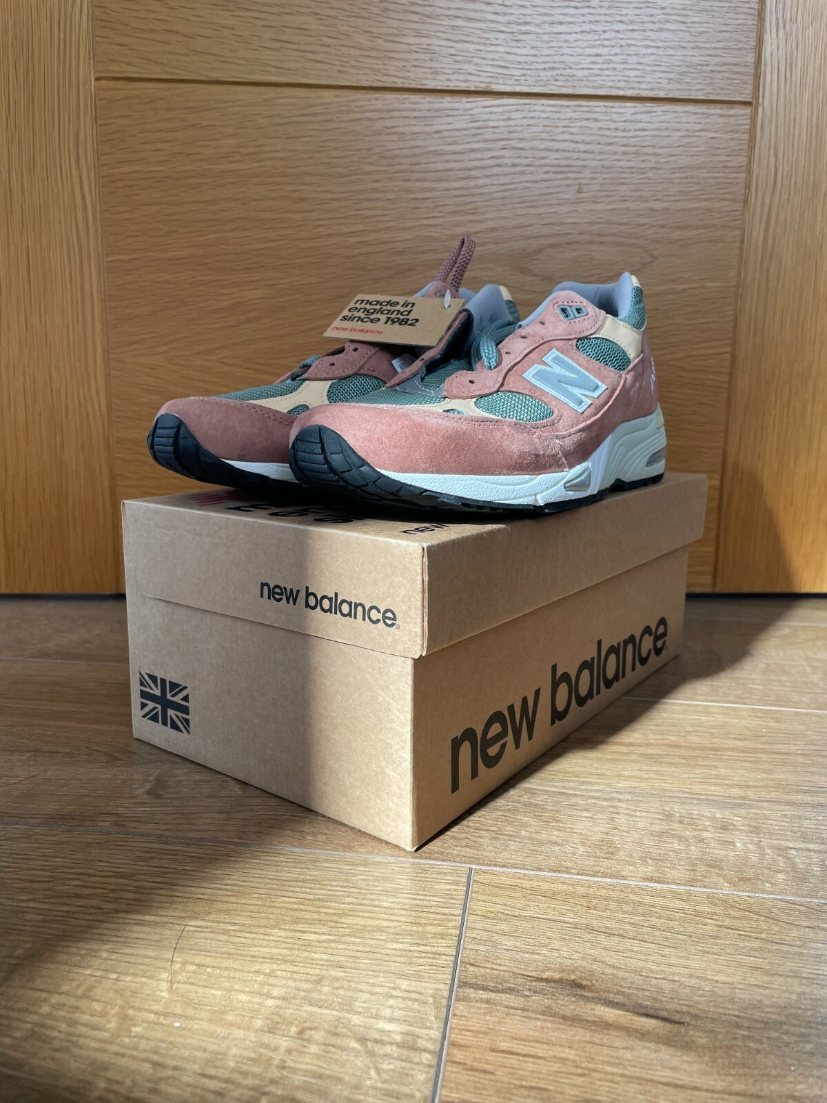 New Balance 991 Patta (Dusty Pink/Light Petrol), UK 8/US 8.5 image 5
