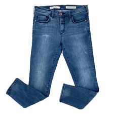 Anthropologie Pilcro And The Letterpress High Rise Skinny Denim Jeans Size 29