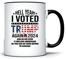 45 47 TRUMP MUG 71 MILLION VOTES PRESIDENT ELECT MADE LIBERALS CRY USA