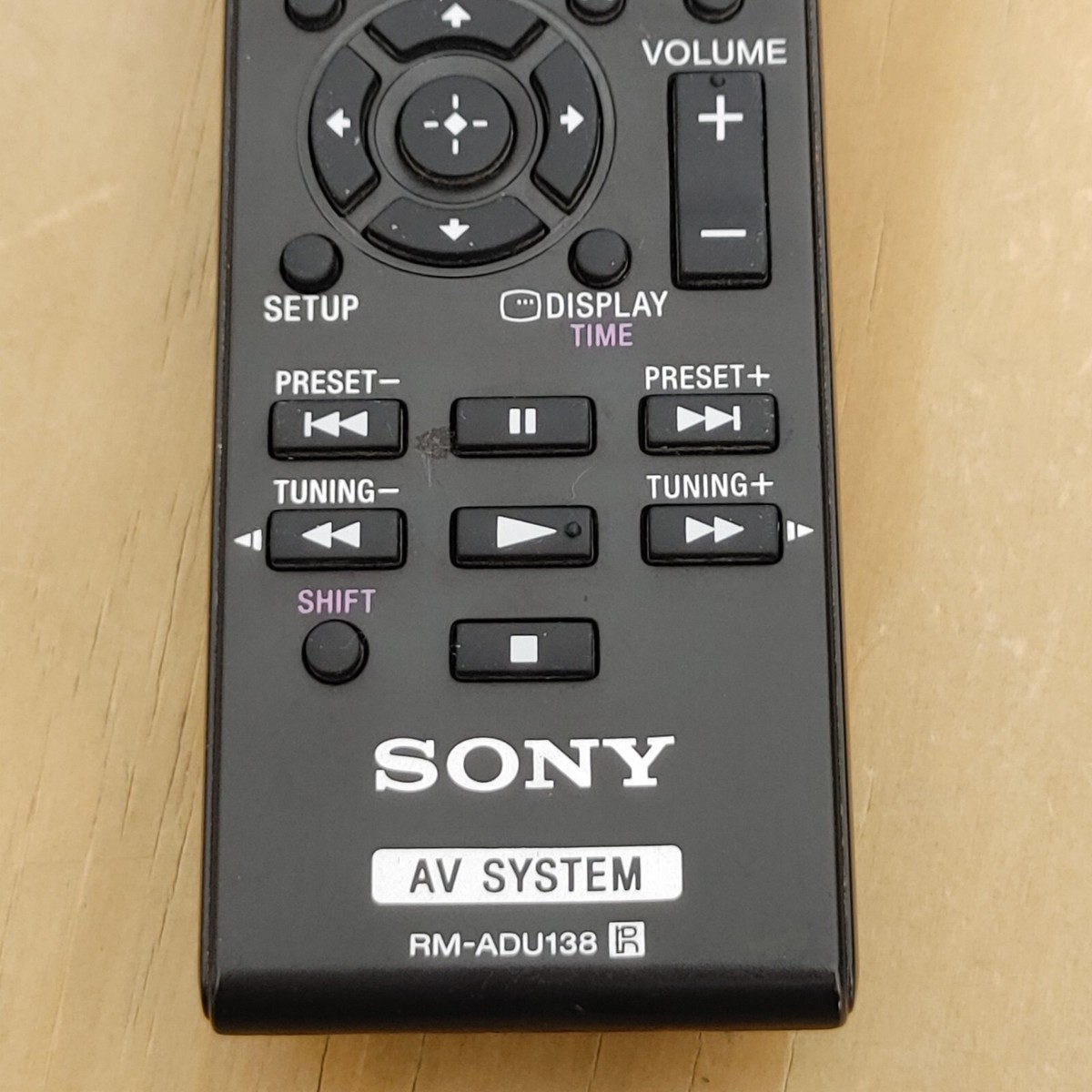 Genuine Original Sony AV System Remote Control RM-ADU138 | eBay