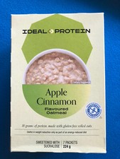 Ideal Protein Apple Cinnamon Flavoured Oatmeal-7 Packets-EXP 4/30/26 FREE SHIP