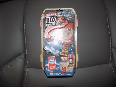 Tony Hawk Box Boarders Kader Sylla Plus 1 of 4 Secret Tony & 4 Trick Ramps NEW 