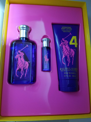 Big Pony #4 By Ralph Lauren Women's 3 Pieces Gift Set SEE ITEM