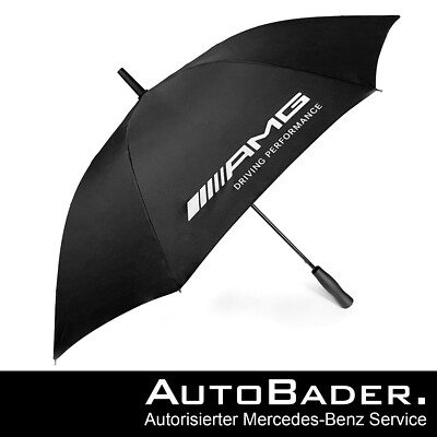 Original Mercedes AMG Regenschirm Automatik-Schirm Stockschirm Schwarz ***NEU***