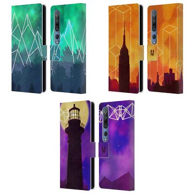 HEAD CASE DESIGNS GEOMETRIC LANDSCAPES LEATHER BOOK CASE FOR XIAOMI PHONES