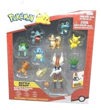 Pokemon Battle Figure 10 Pack Multi  Character Action figure Set 2- 4" See Pics