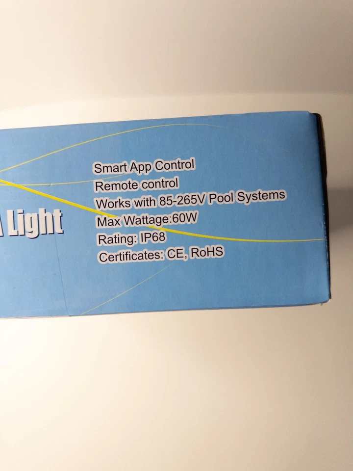 Luz de piscina inteligente multicolor Venste de 10 pulgadas Fow piscina Foto 3 de 3