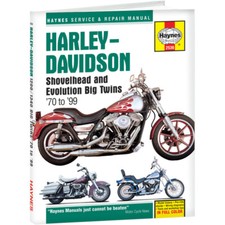 HAYNES Repair Manual - Shovelhead/Evolution Big Twins  1970-1999
