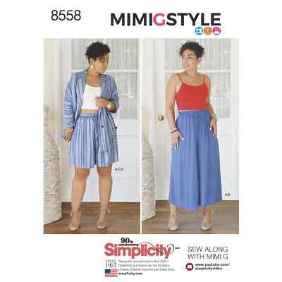 Simplicity Pattern 8558 Damen ''Separates by Mimi G Style