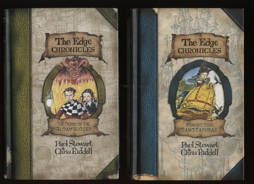 Stewart & Riddell: Edge Chronicles #1, 2, 3, 4, & 7 (5 books) HB 1st/1st - Picture 6 of 12