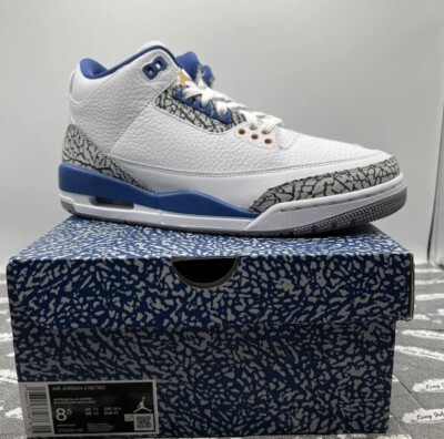 Nike Air Jordan 3 Retro Wizards White True Blue Copper CT8532-148