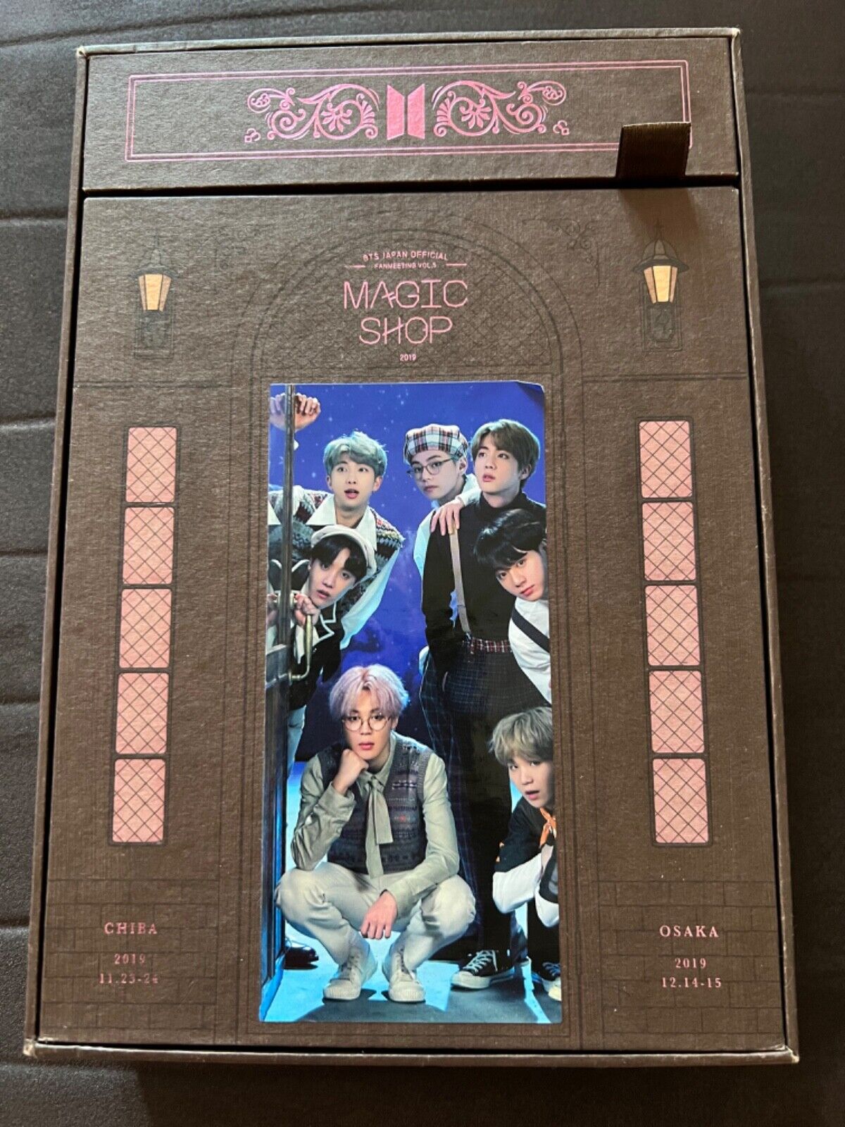 BTS JAPAN OFFICIAL FANMEETING VOL.5 MAGIC SHOP DVD Limited Photo Card PC