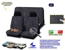 Coprisedili nero Fiat Panda 750 4x4 Fodere per Sedile auto imbottito set black