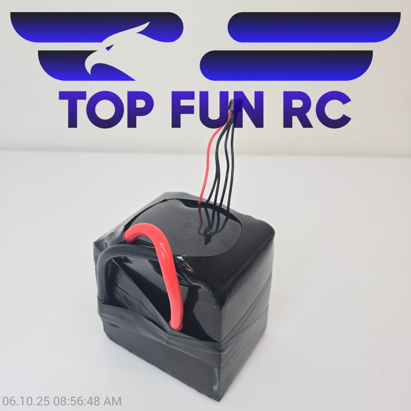 RC 4S Lipo Battery, 10,500 mAh, 4.8v, 155.1WH Drag Racing Ba