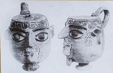 Aegean Pottery From Phaistos (Greece) Candia Museum, Magic Lantern Glass Slide