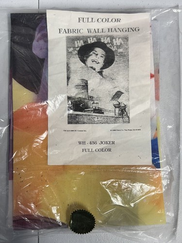 Vintage Joker Stoffkunst - Jack Nicholson Joker Batman 1989 DC - Bild 23 von 24